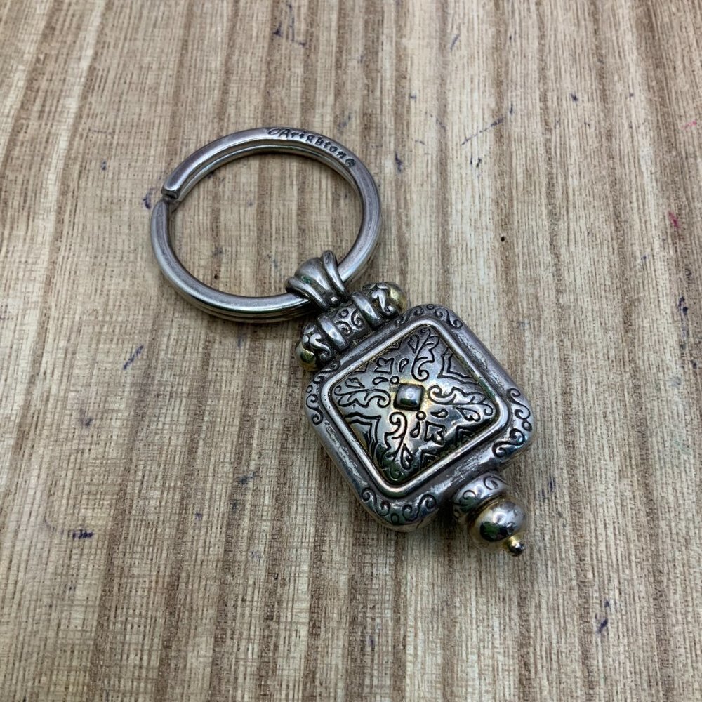 Brighton Vintage Silver Tone Key Ring - Picture 5 of 5